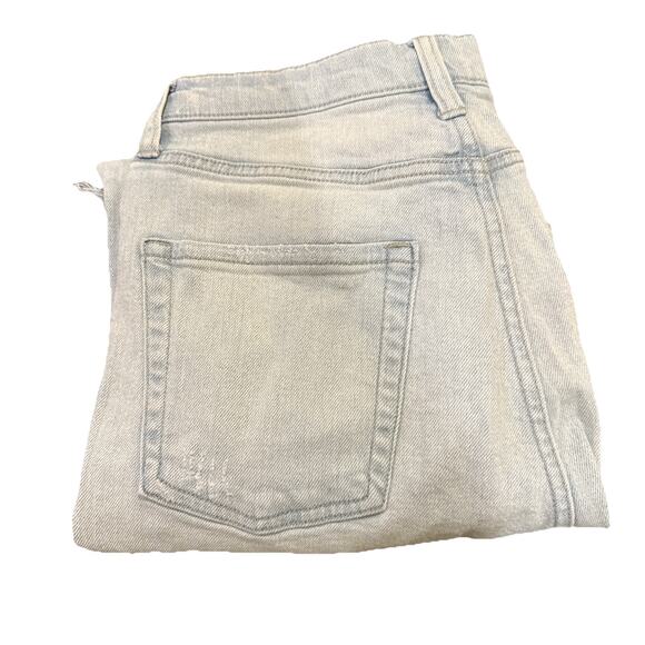 Wild Fable Women's Size 10 Jeans Distressed Light Blue Denim High Rise Straight - Picture 15 of 16